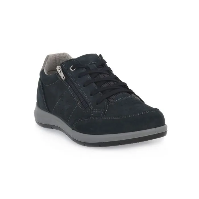 SNEAKERS ENVAL UOMO NABUK GUM BLU 5708200