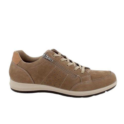 SNEAKERS ENVAL UOMO NABUK GUM TAUPE 5708222