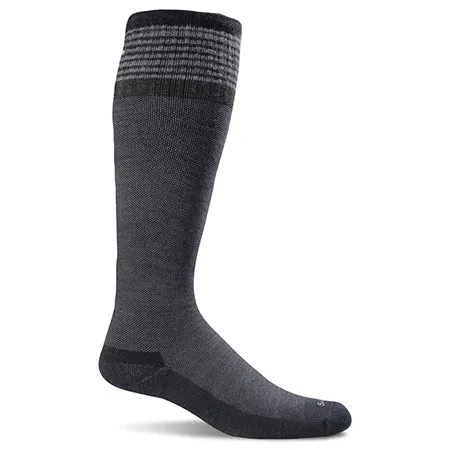SOCKWELL ELEVATION BLACK 20-30MMHG KNEE HIGH COMPRESSION SOCK - WOMENS