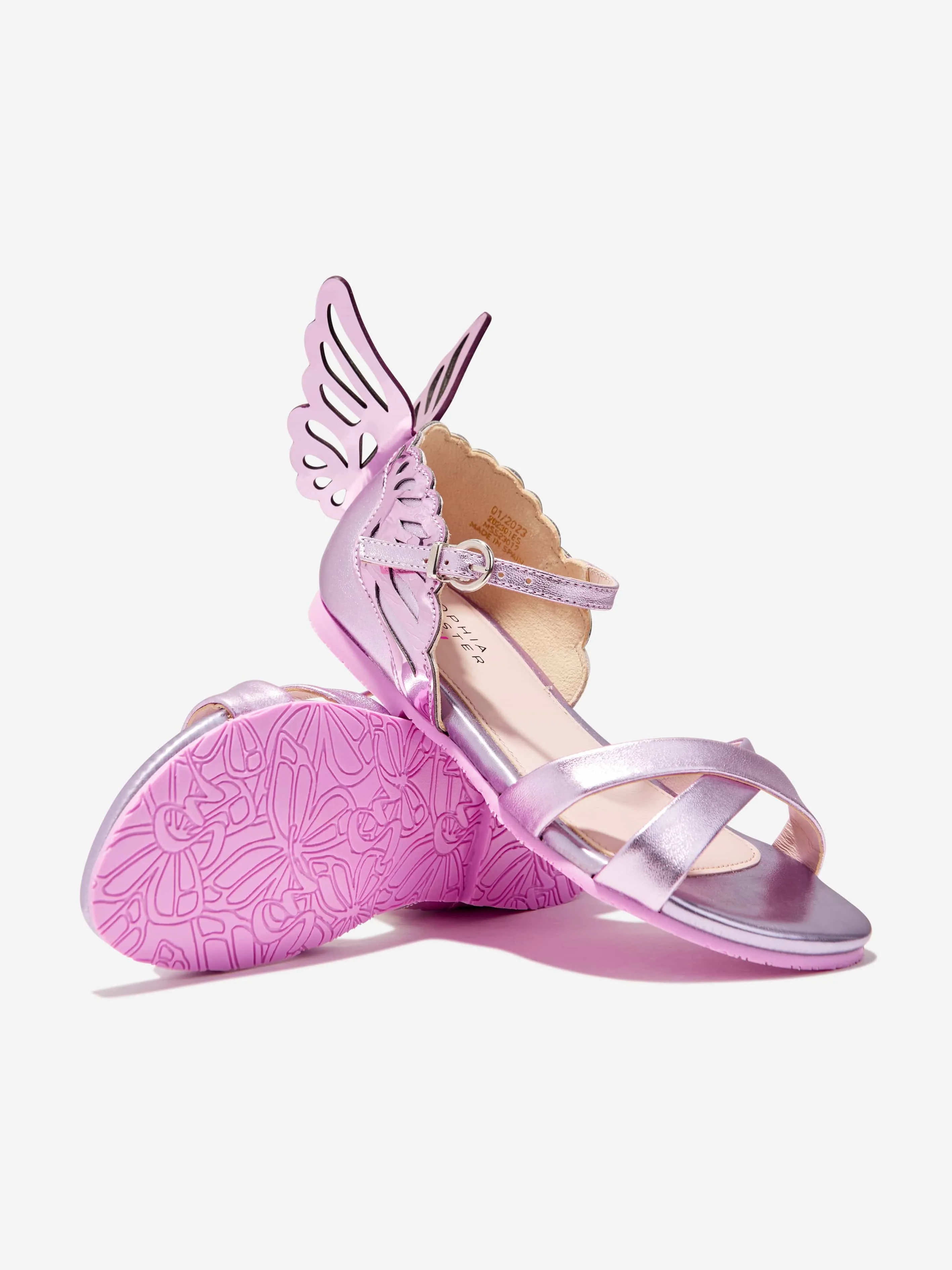 Sophia Webster Girls Heavenly Sandals in Pink