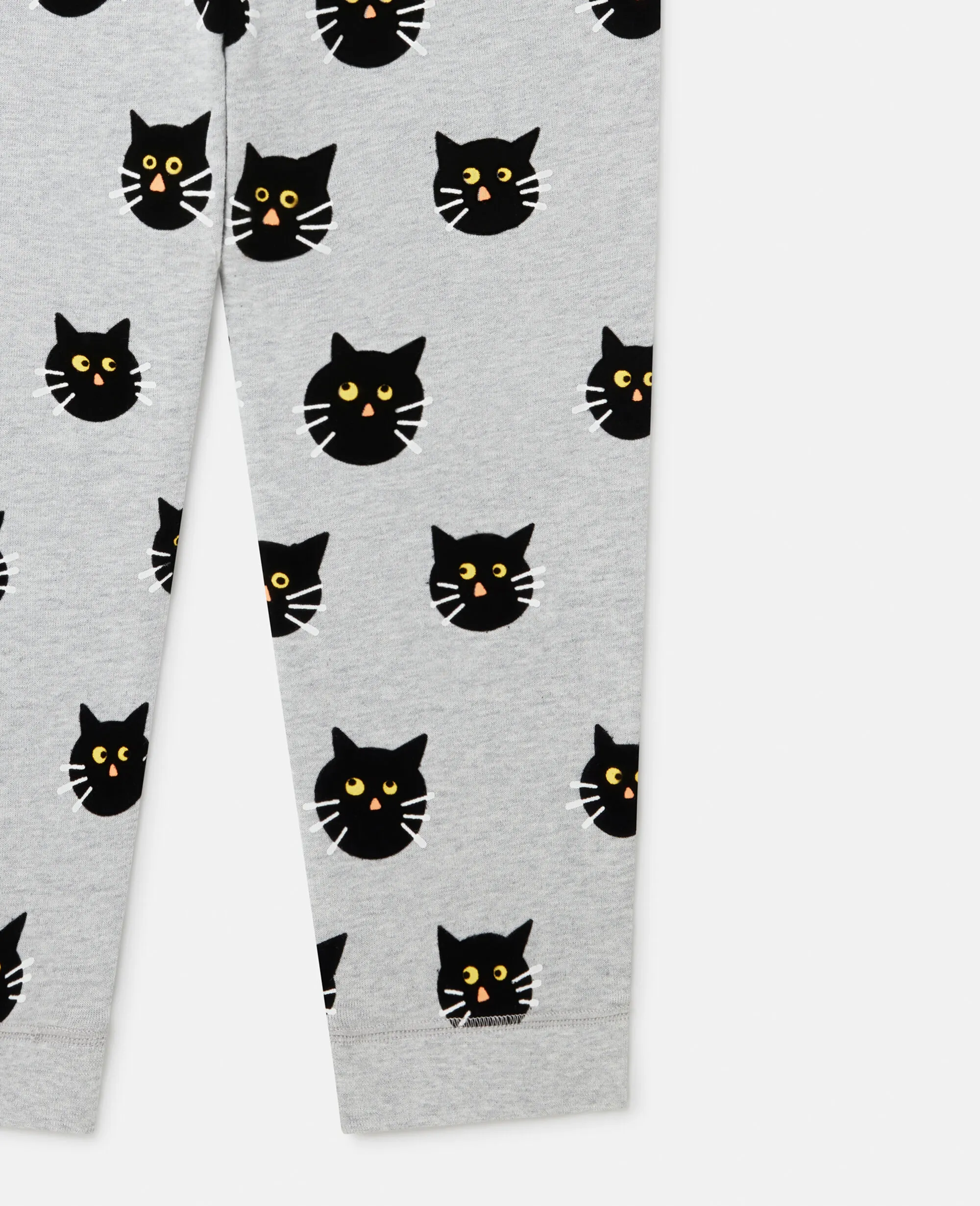 Spooky Cat Pattern Joggers