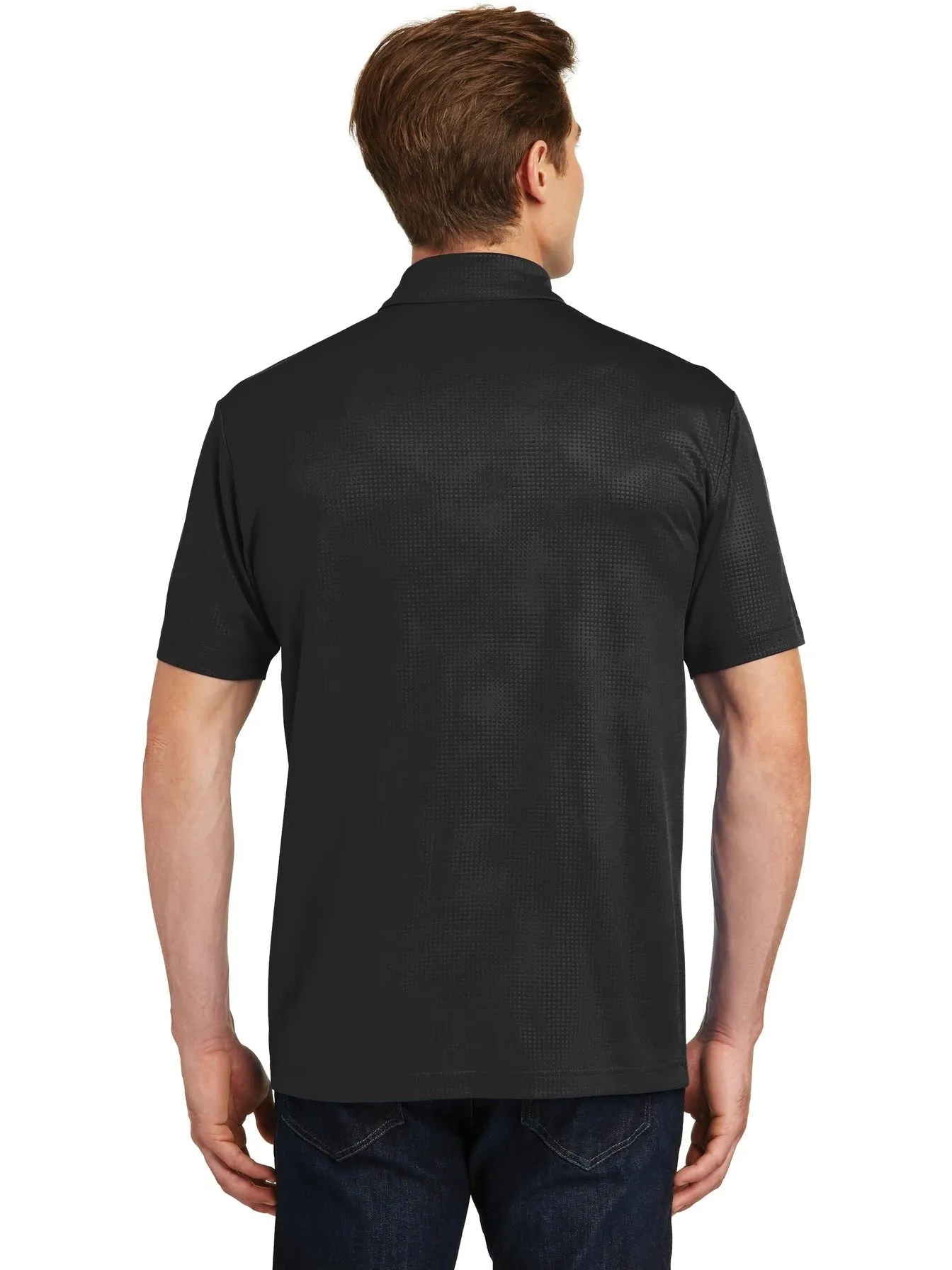 Sport-Tek Embossed Posicharge Tough Polo