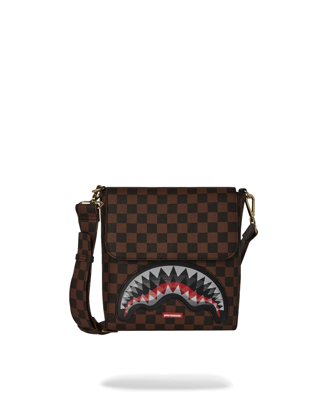 Sprayground - Sharks in Paris Lenticular Chomp Messenger Sling