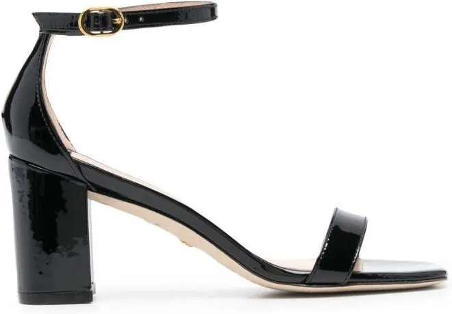 Stuart Weitzman Nunaked open-toe sandals Black