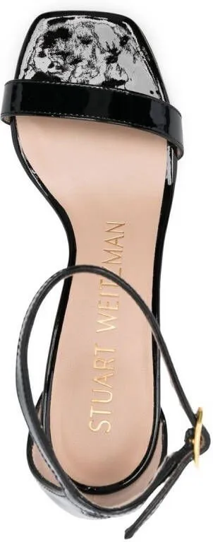 Stuart Weitzman Nunaked open-toe sandals Black