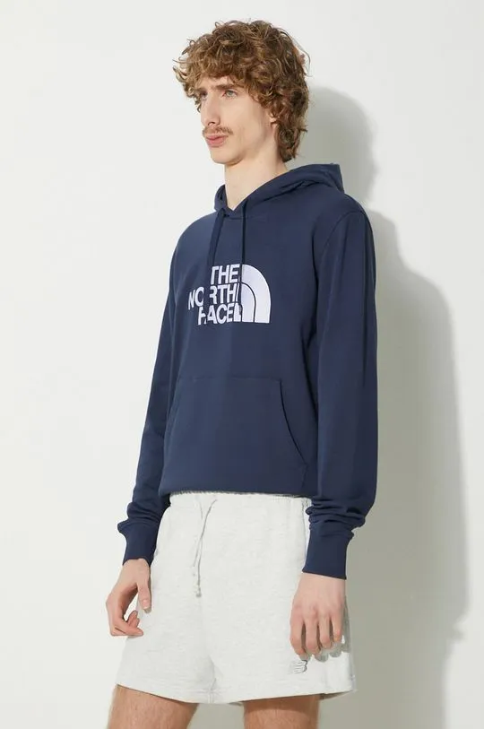 The North Face cotton sweatshirt M Light Drew Peak Pullover Hoodie men's navy blue color NF00A0TE8K21