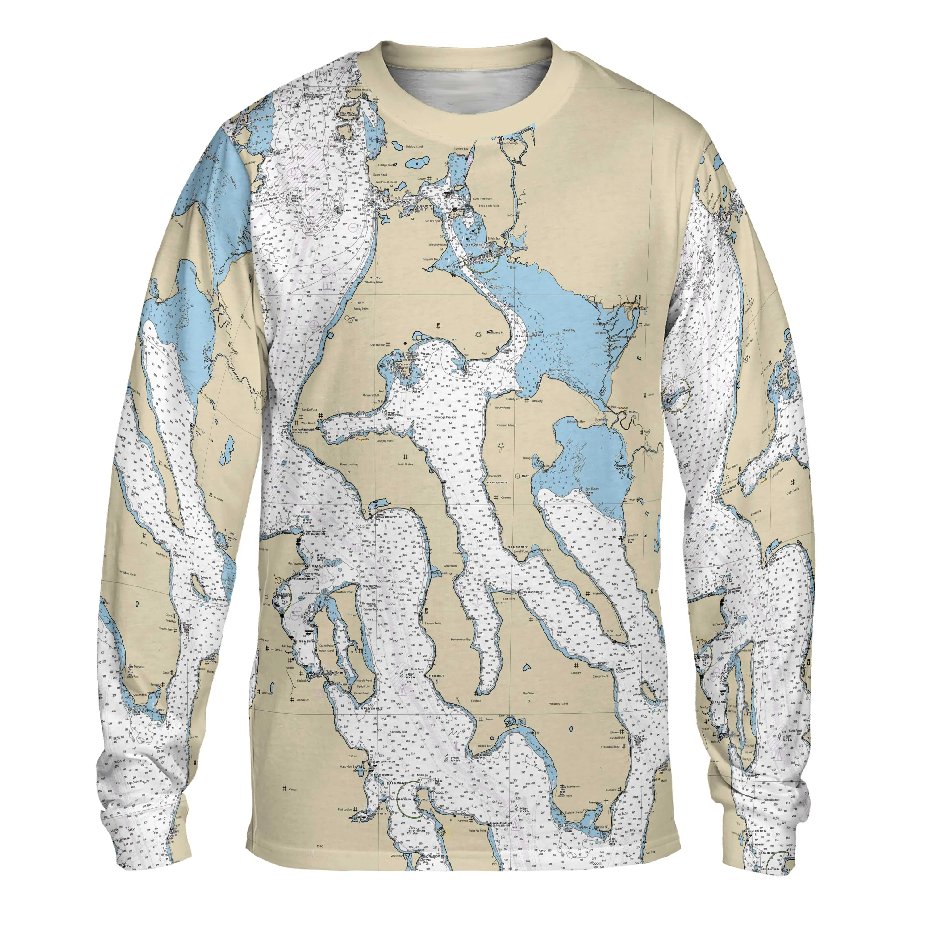 The Whidbey Island Long Sleeve Performance Tee