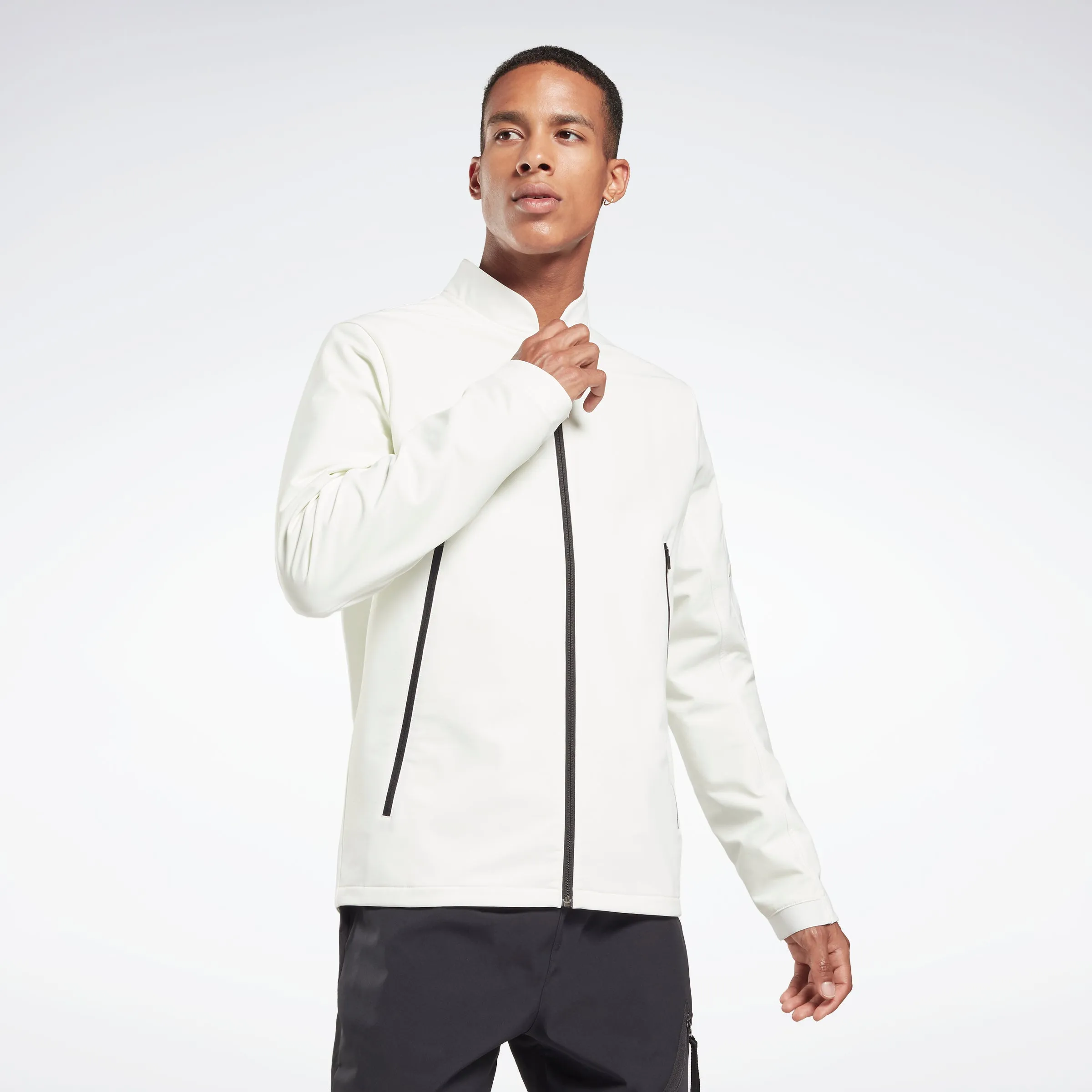 Thermowarm+graphene Edgeworks Bomber Jacket Chalk