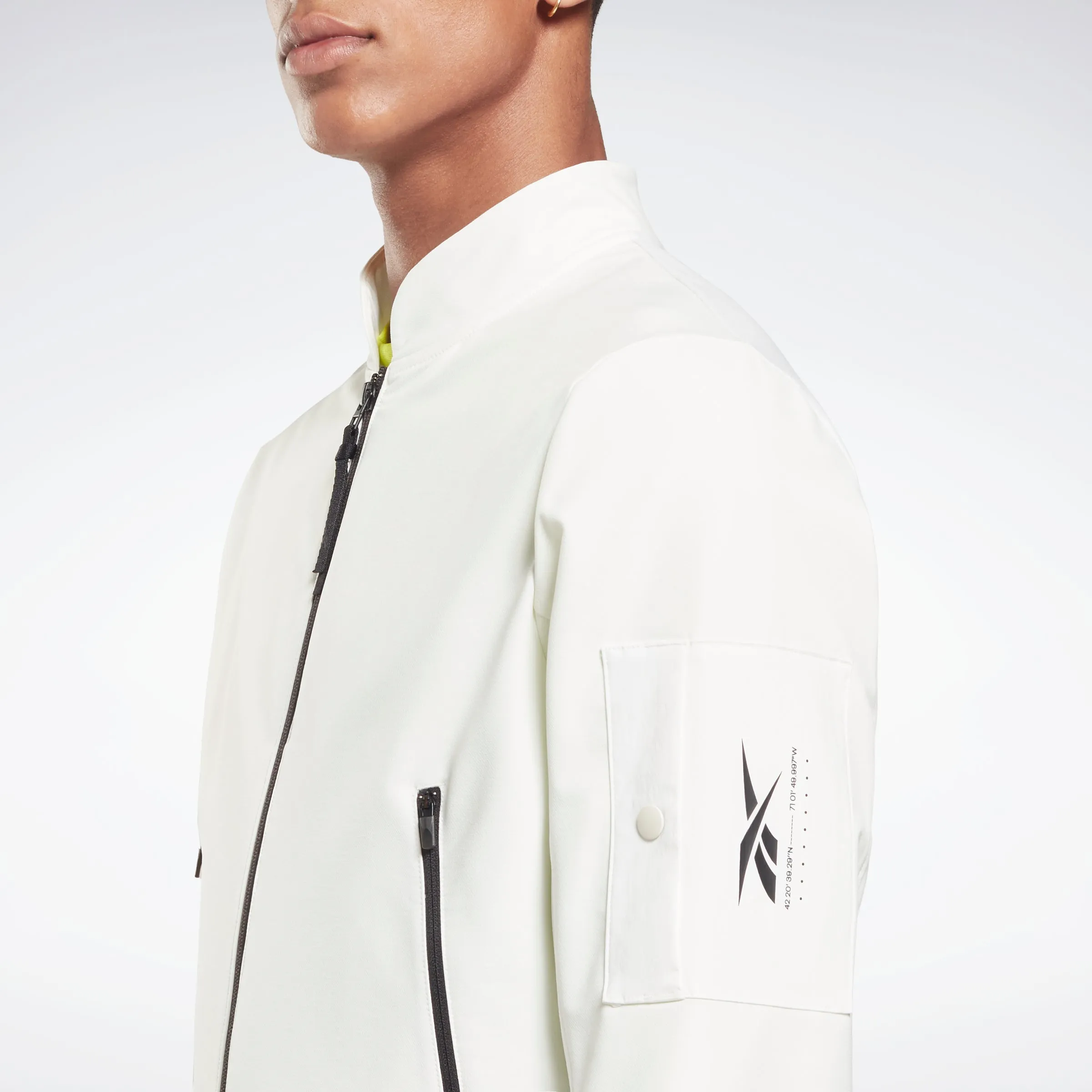 Thermowarm+graphene Edgeworks Bomber Jacket Chalk