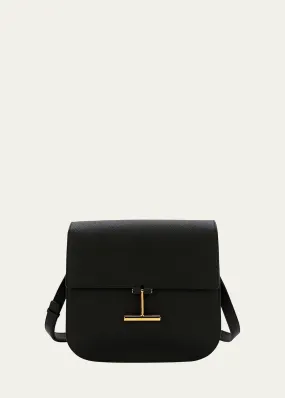 TOM FORD Tara Mini Crossbody in Grained Leather with Leather Strap