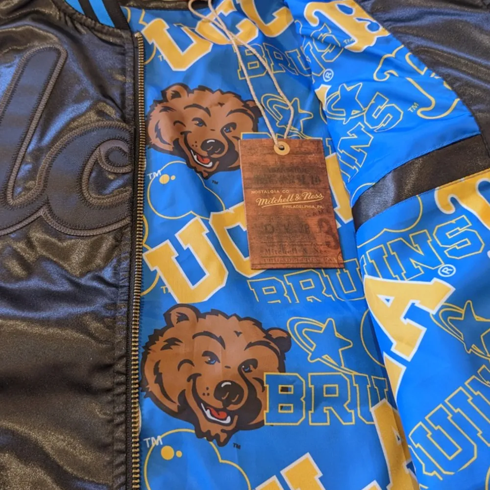 UCLA Script NCAA STA Teside Paste Bomber Black