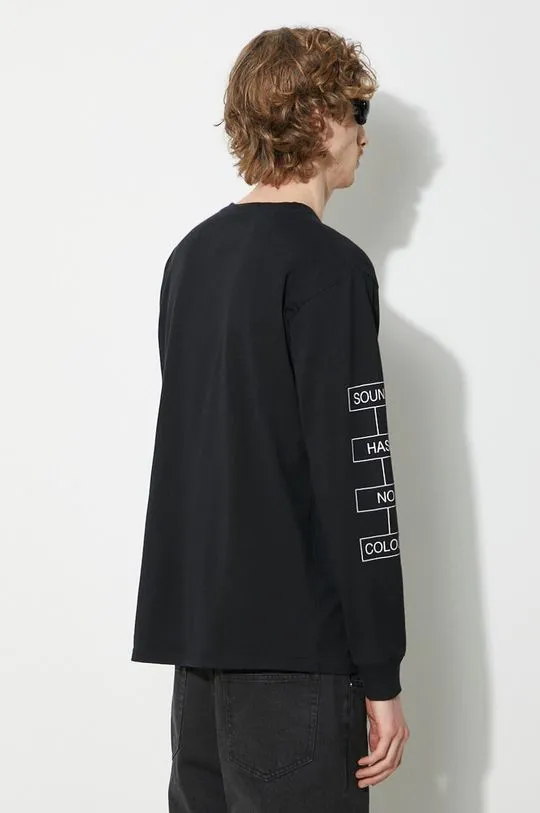 Undercover cotton longsleeve top Pullover black color UC1D4892.2