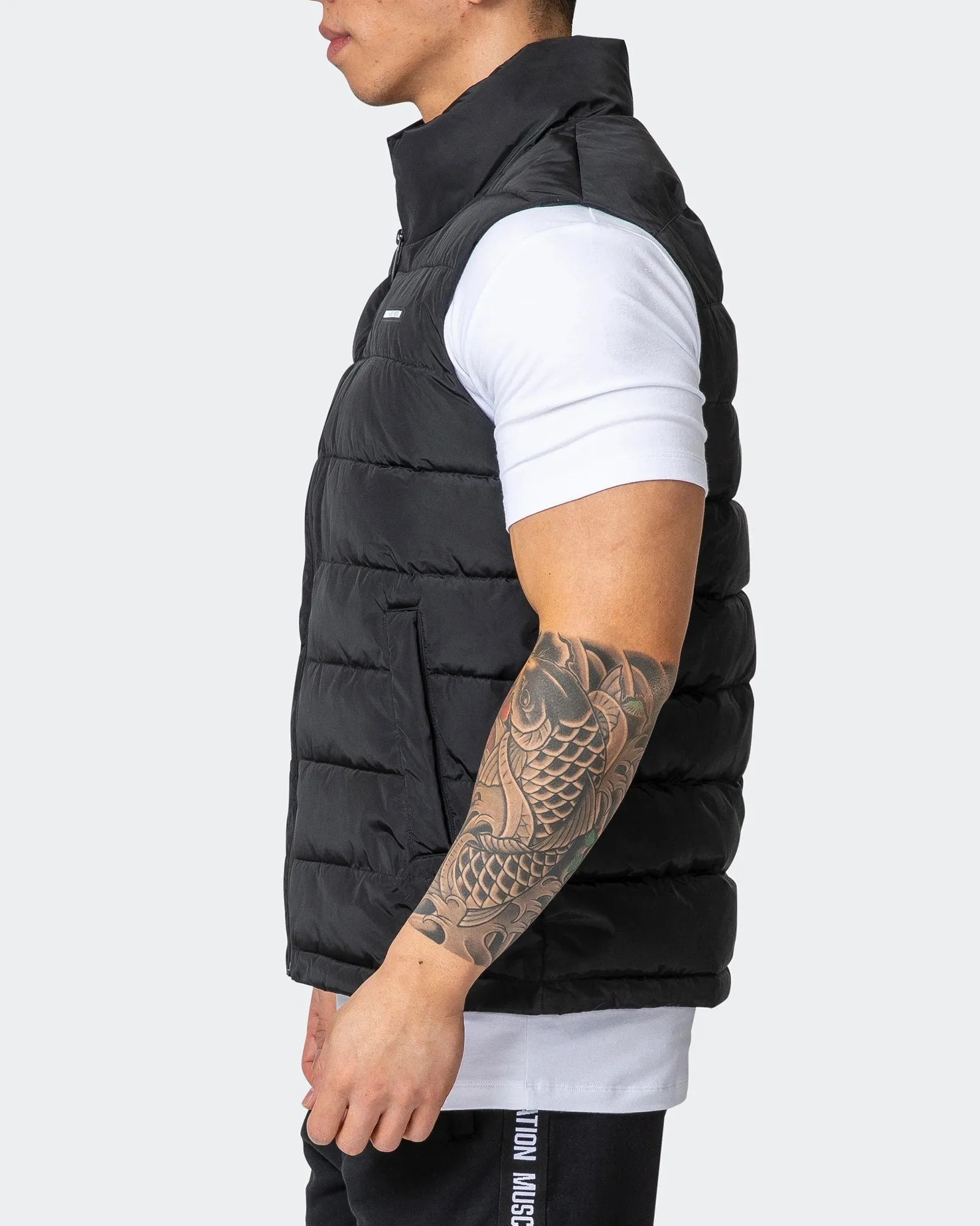 UNISEX PUFFER VEST Black