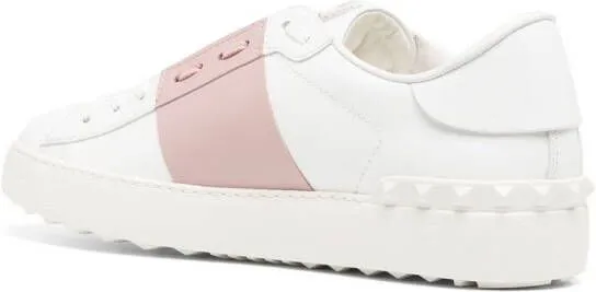 Valentino Garavani Open low-top leather sneakers White