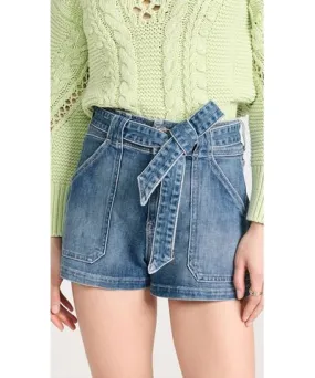 Veronica Beard Lovisa Denim Shorts In Tide Down