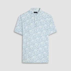 Victor Leaf Print OoohCotton Polo