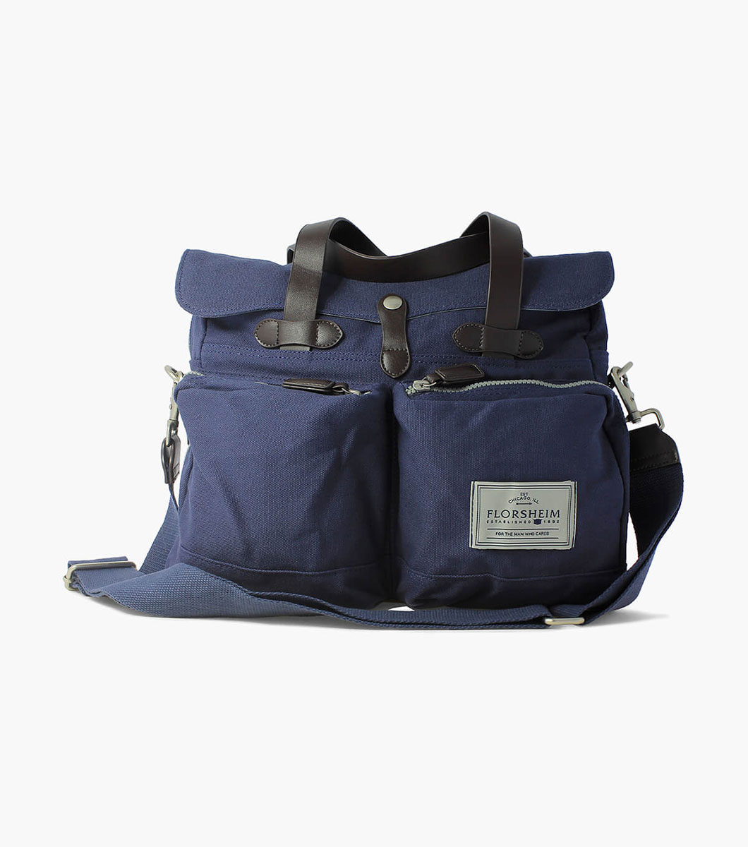 Vincent Vintage Canvas Messenger