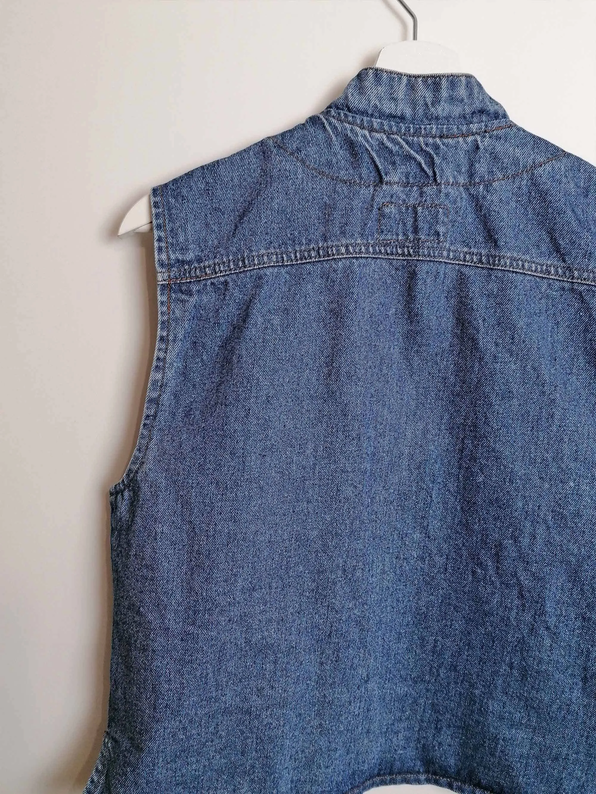 Vintage 90's VEY'S 777 Denim Vest Top Kids - size XS-S women / 140 kids