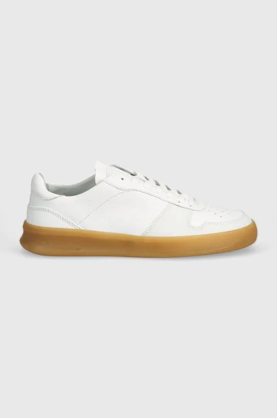 VOR leather sneakers 5A white color 5A.Kautschuk