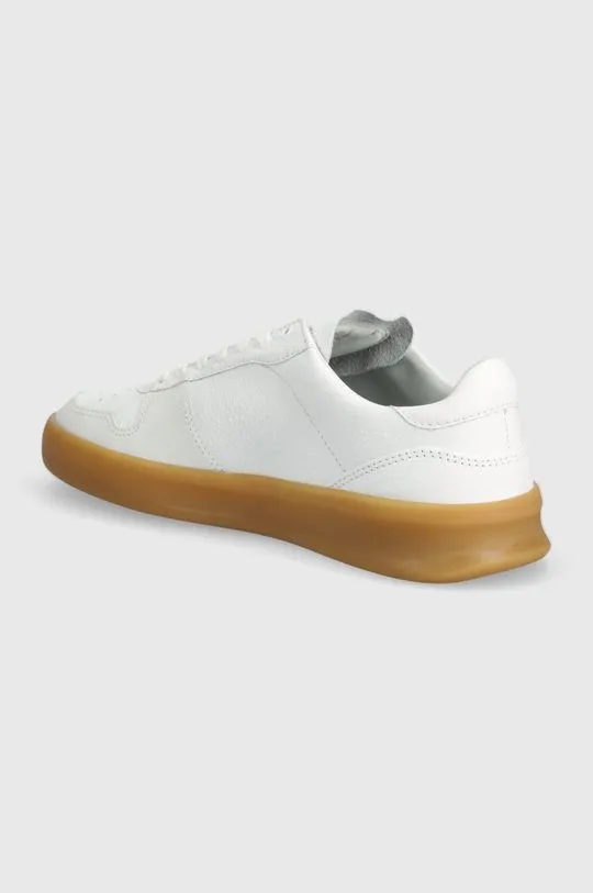 VOR leather sneakers 5A white color 5A.Kautschuk