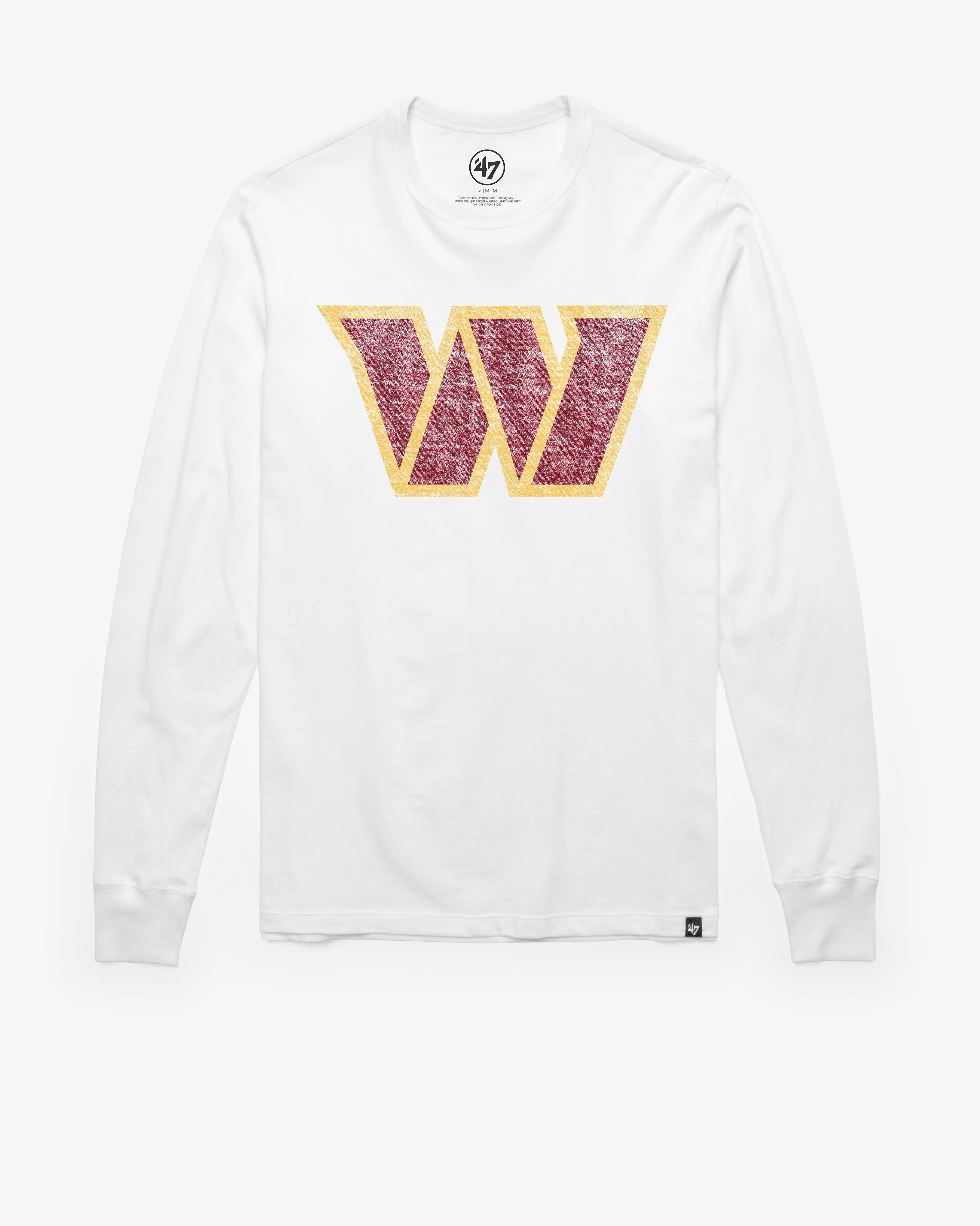 WASHINGTON COMMANDERS PREMIER '47 FRANKLIN LONG SLEEVE TEE