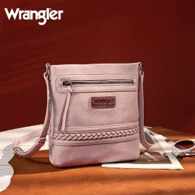 WG97G-9360  Wrangler Braided Concealed Carry Crossbody - Pink