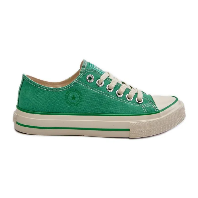 Women's Low Sneakers Big Star NN274268 Green