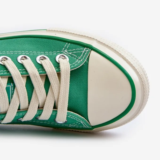 Women's Low Sneakers Big Star NN274268 Green