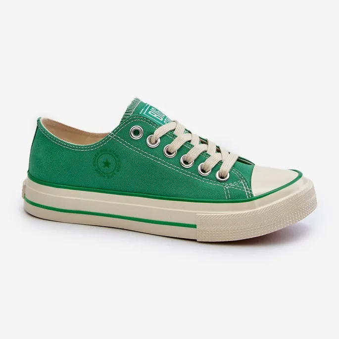 Women's Low Sneakers Big Star NN274268 Green