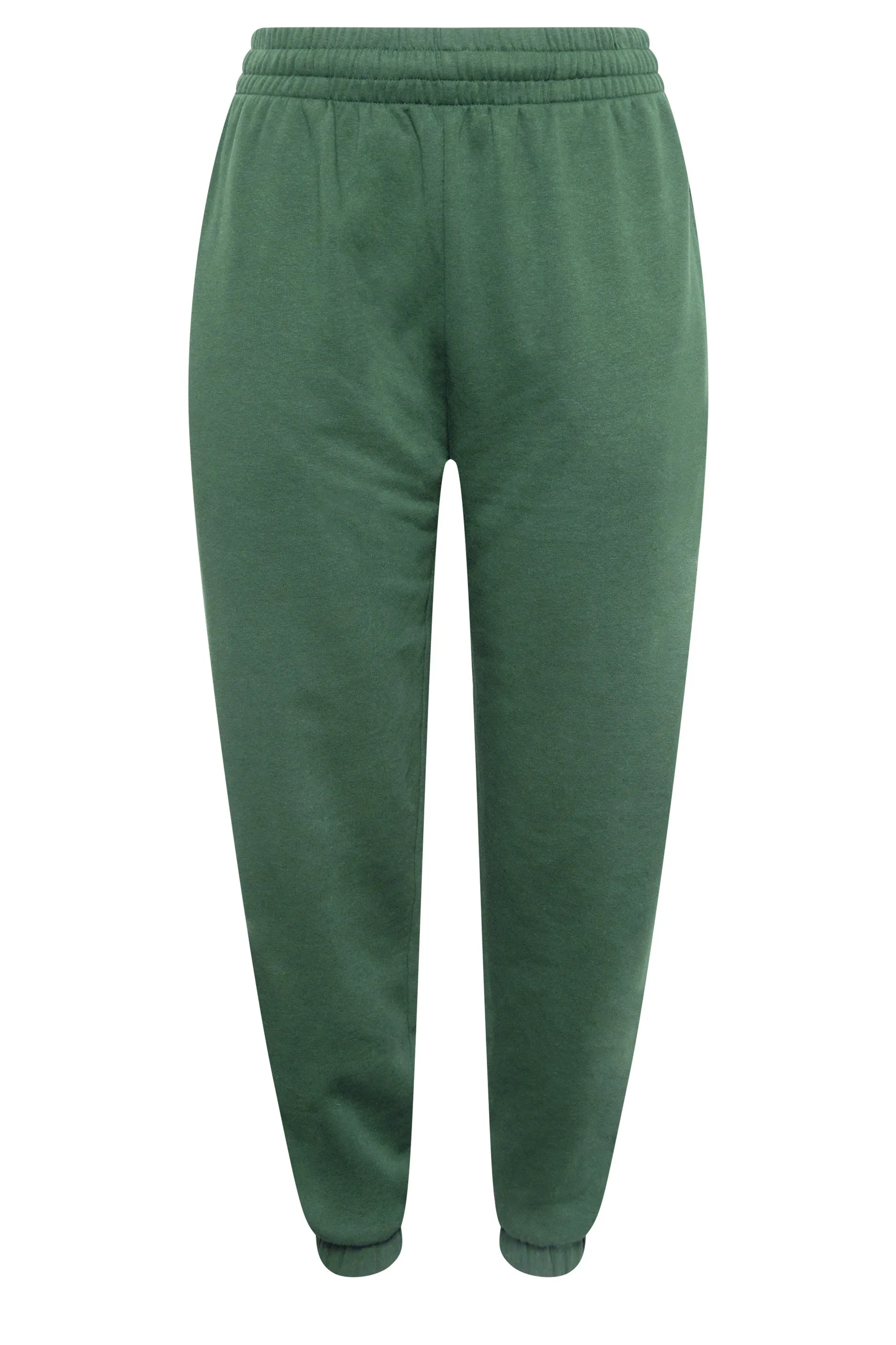 YOURS Curve Green Cuffed Joggers