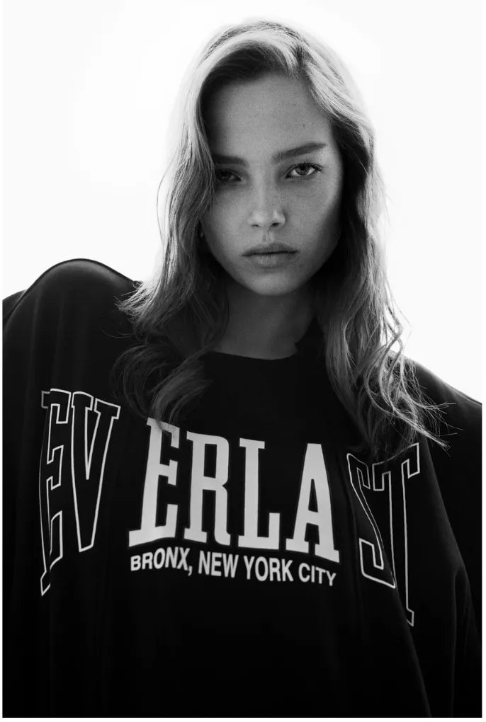 ZARA  |PLUSH SWEATSHIRT EVERLAST® X ZARA