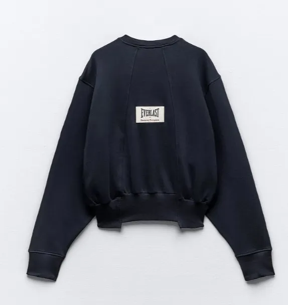 ZARA  |PLUSH SWEATSHIRT EVERLAST® X ZARA