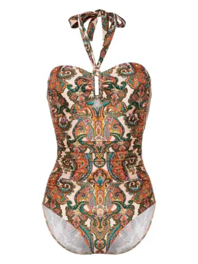 ZIMMERMANN    Zimmermann Paisley Print One Piece Swimsuit